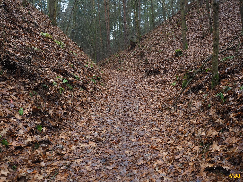 Původní lom na cestě z Dokes k mokřadu Kalspot